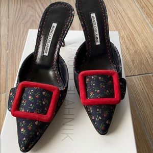 Manolo Blahnik mules
